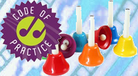 Colured musical bells